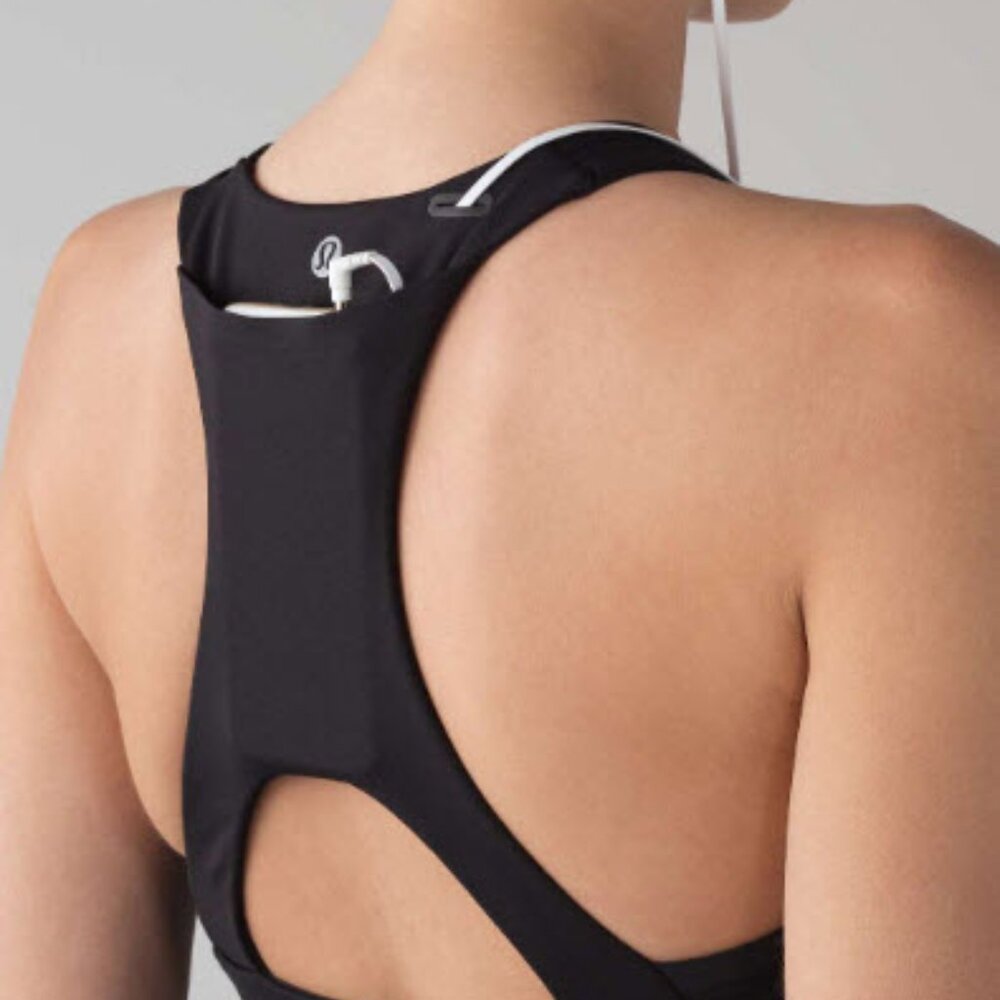 LULULEMON FINAL LAP TANK BLACK SZ 8 - Picture 7 of 10